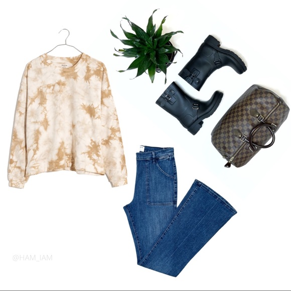 SOLD OUT Madewell Tie-Dye (Re)sourced Cotton Swing Sweatshirt - Picture 14 of 14
